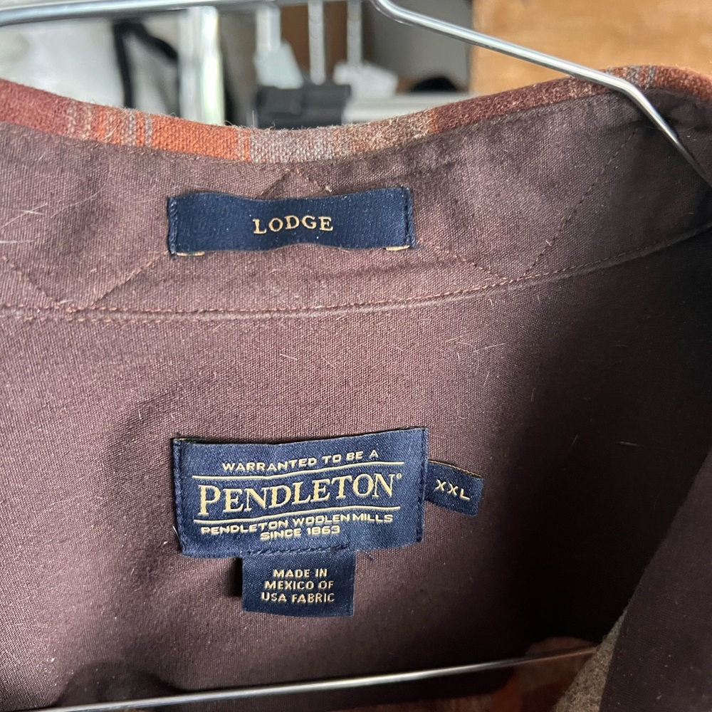 Pendleton plaid shirt